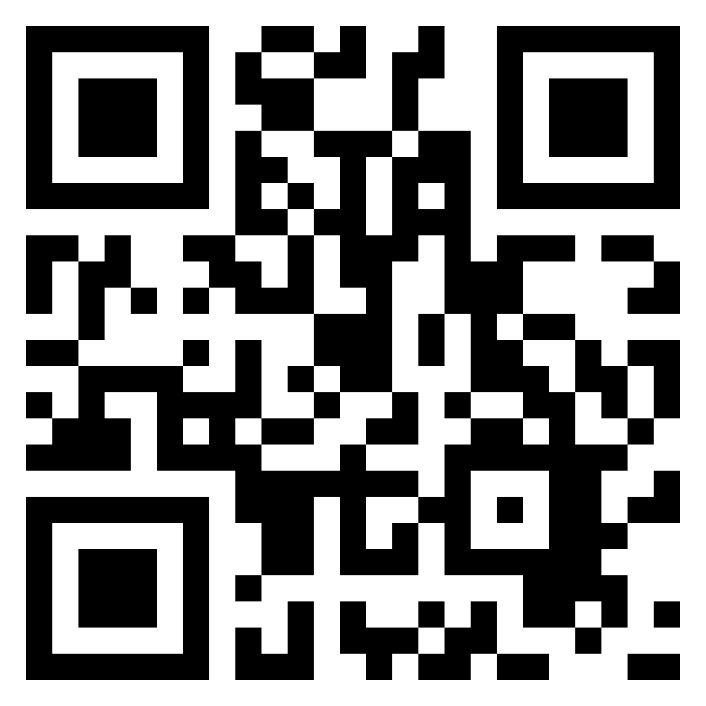 Black White QR Code